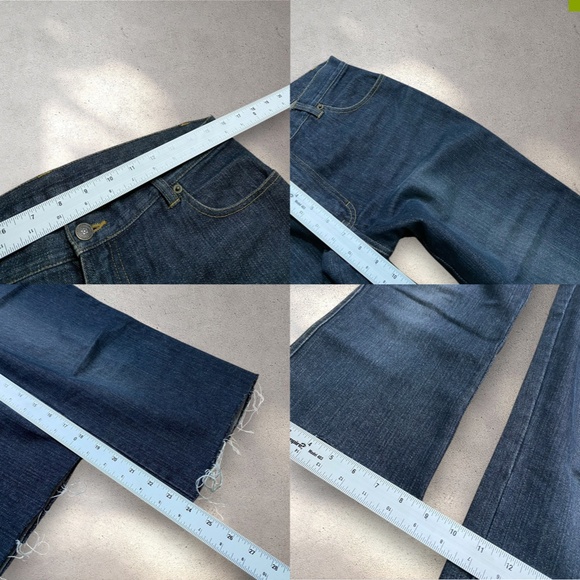 Clio Black Drop Rise Straight Jeans - Picture 6 of 6